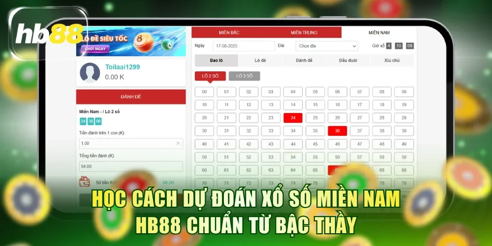 xổ số miền Nam HB88