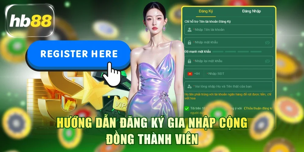 Hướng dẫn đăng ký gia nhập cộng đồng thành viên
